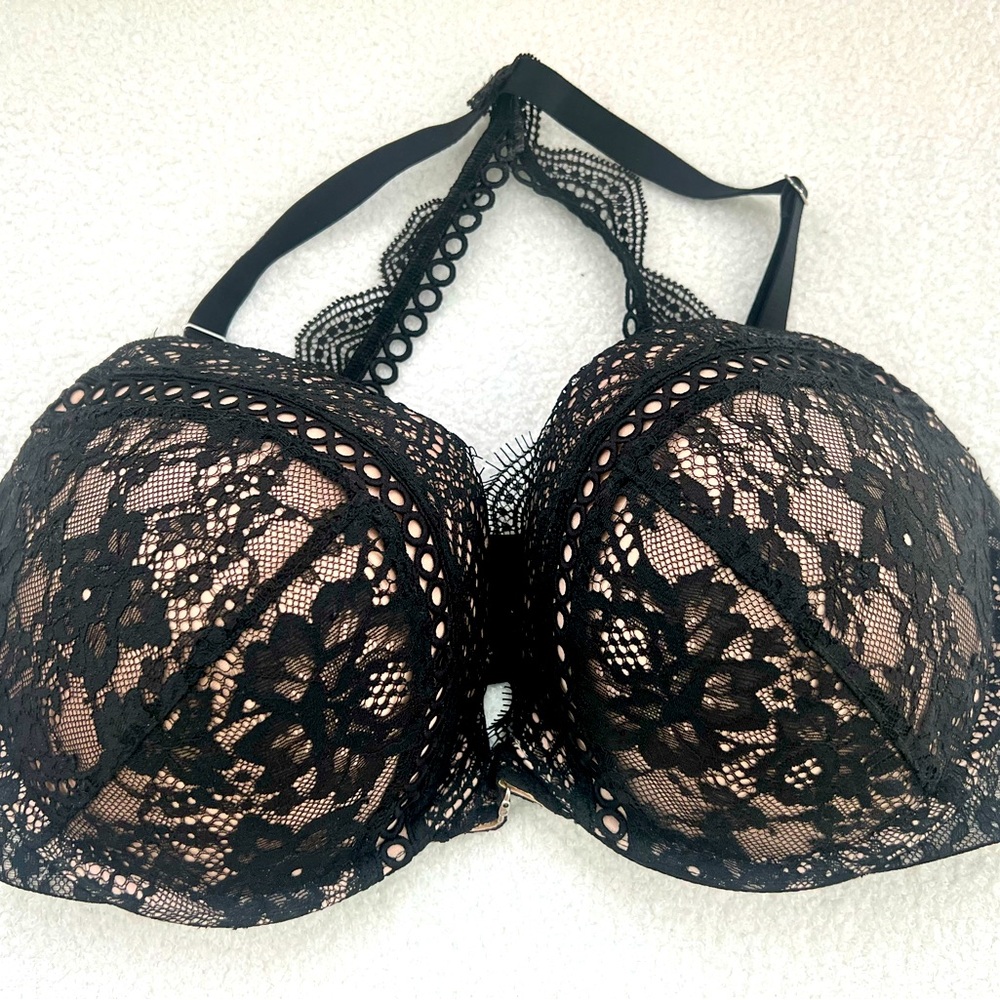 VICTORIAS SECRET dream angels push up bra smoothing lace